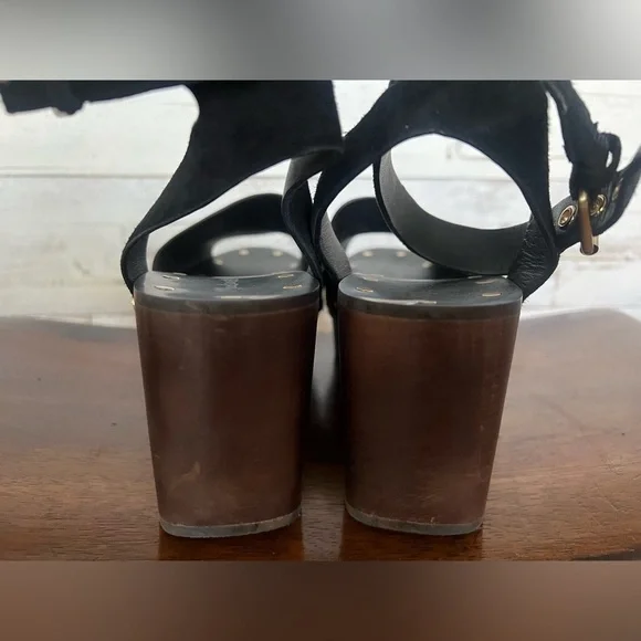 Madewell The Anouk Platform Clog Sandal in size 8